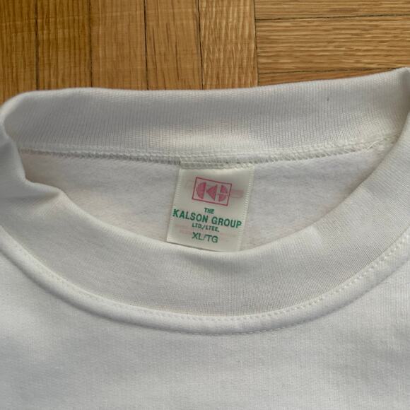 Vintage 90s Toronto Transit TTC Streetcar sweatshirt Size XL Made in Canada - Picture 3 of 6